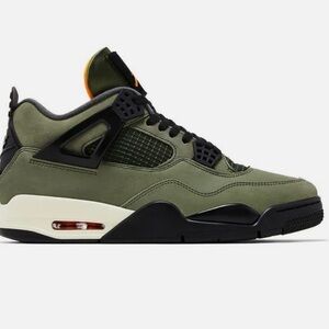 Undefeated x Air Jordan 4 Retro 2025 Green - Size 10 - Brand new with Box